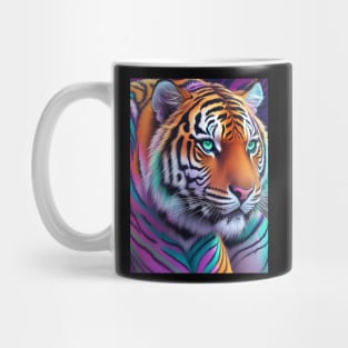 Tiger Tie Dye Pattern Mug